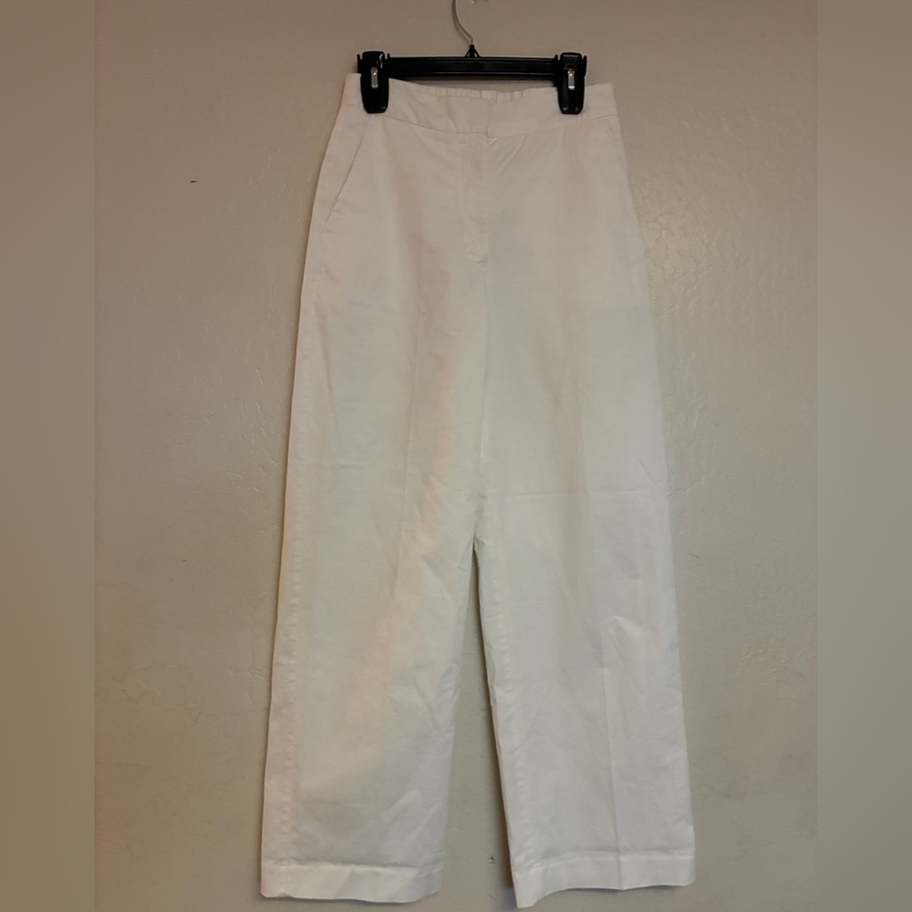 Wilfred Aritzia Limitless Pant Cream wide leg pant Size 6